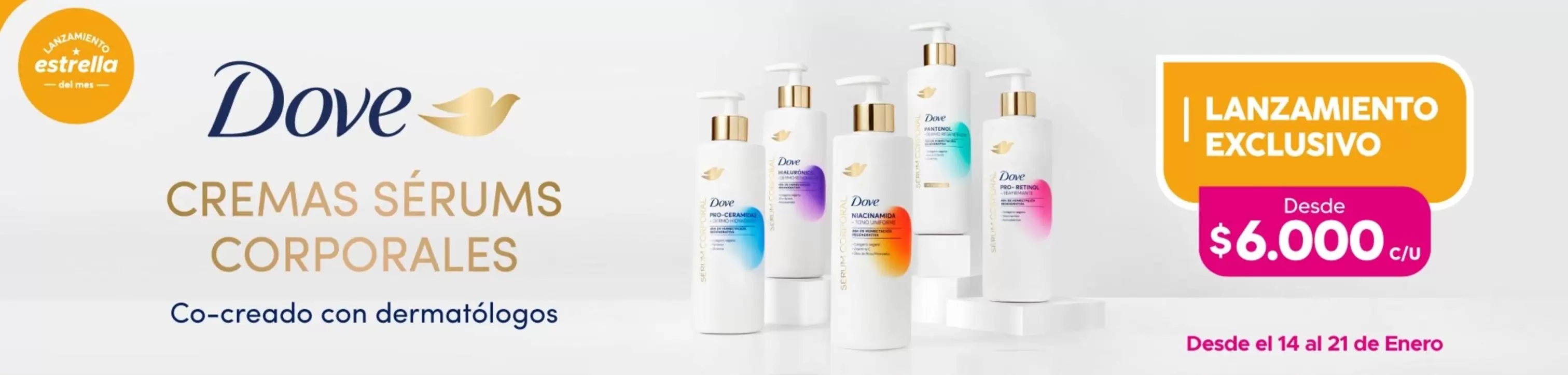 Dove - Cremas Serum Corporales