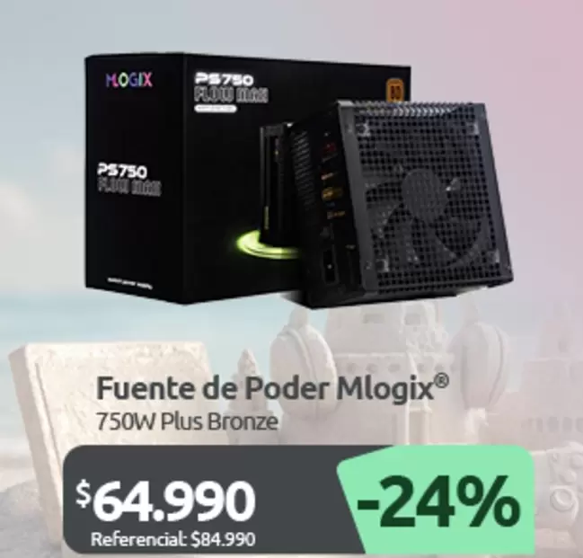 Fuente De Poder Mlogix