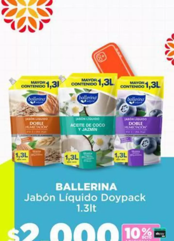 Ballerina - Jabón Líquido Doypack