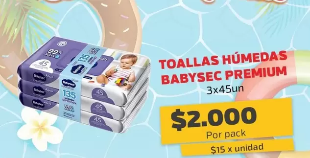 Babysec - Toallas Humedas Premium