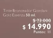 Giordani - Tinte Bronceador