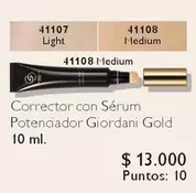 Giordani - Corrector Con Sérum Potenciador Gold
