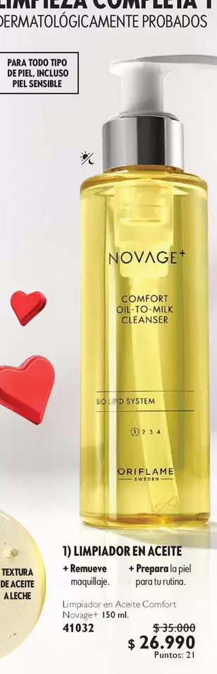 Novage - Limpiador En Aceite