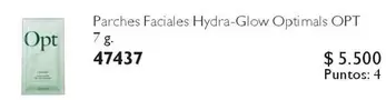 Optimals - Parches Faciales Hydra-Glow  Opt