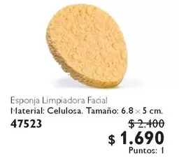Esponja Limpiadora Facial