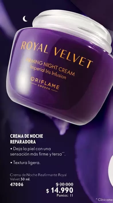 Royal - Crema De Noche Reparadora