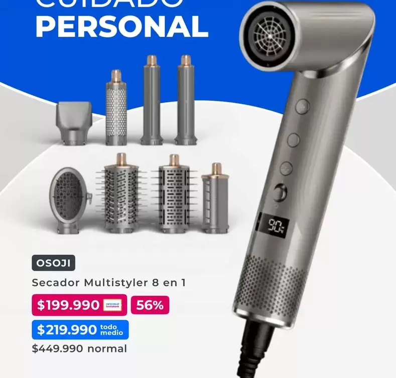 Personal - Secador Multistyler 8 En 1