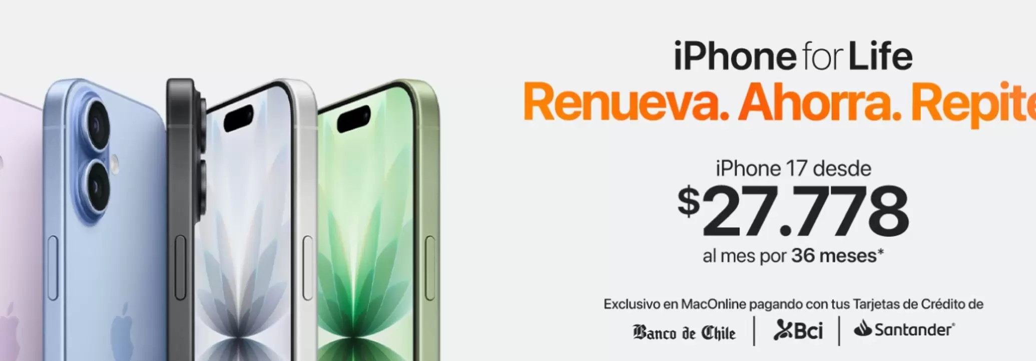 Iphone for Life Renueva Ahorra