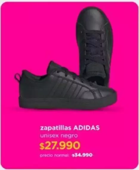 Adidas - Zapatillas Unisex Negro