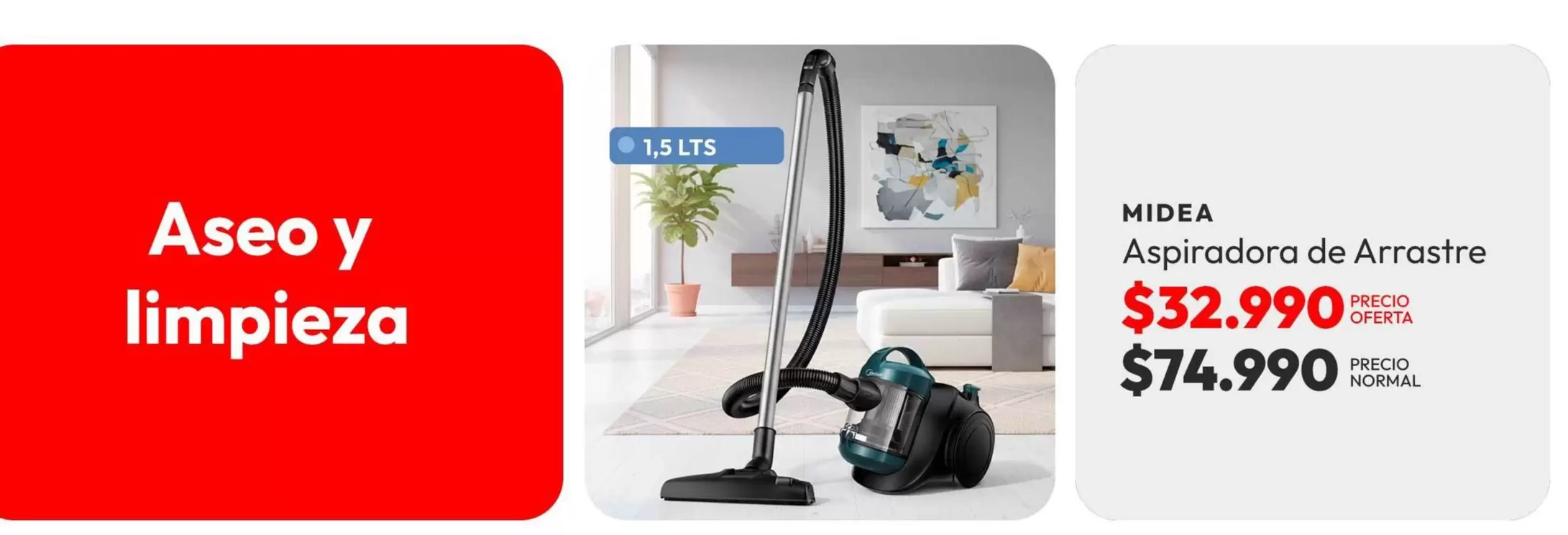 Midea - Aspiradora De Arrostre