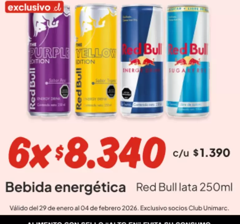 Red Bull - Bebida Energética