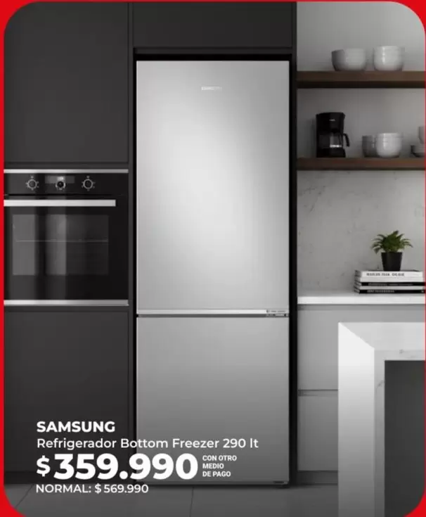 Samsung - Refrigerador Bottom Freezer 290 lt
