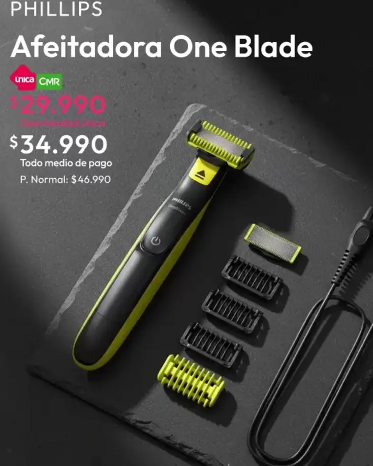 Afeitadora One Blade