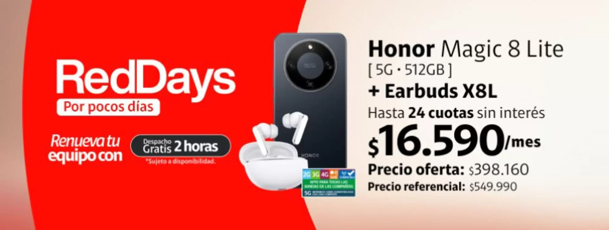 Magic 8 Lite + Earbuds X8L