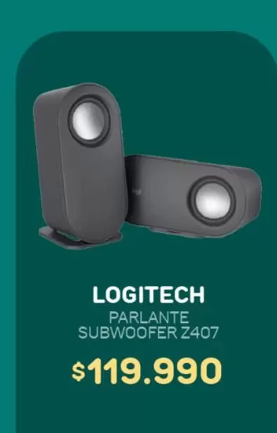 Logitech - Parlante Subwoofer Z407