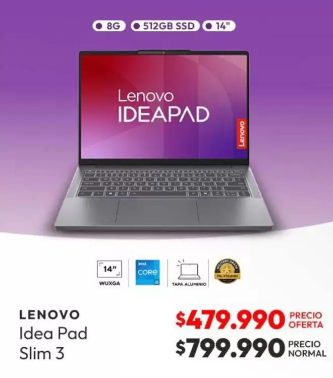 Lenovo - Idea Pad Slim 3
