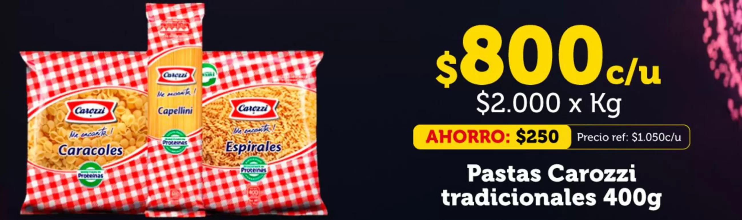 Carozzi - Pastas Tradicionales