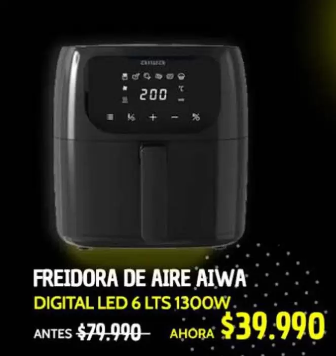 Aiwa - Freidora De Aire