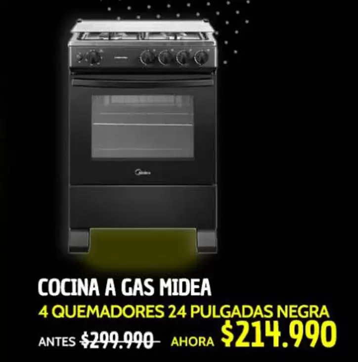 Midea - Cocina A Gas