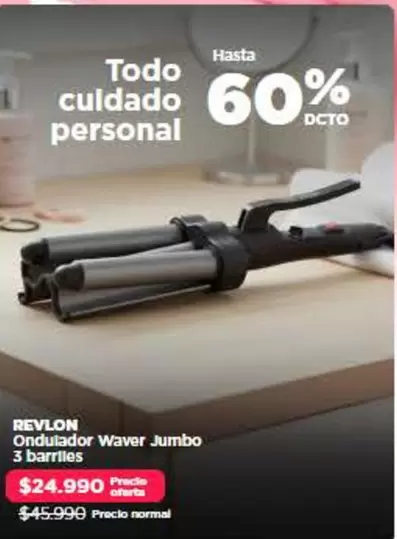 Revlon - Ondulador Waver Jumbo 3 Barriles