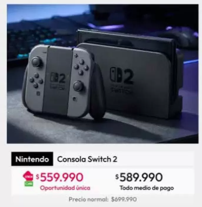 Consola Switch 2