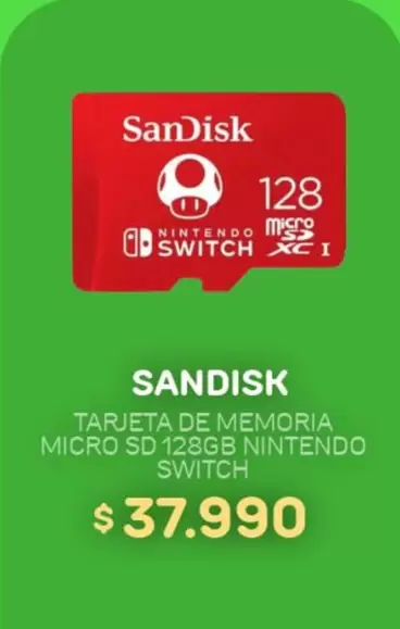 SanDisk - Tarjeta De Memoria Micro Sd 128gb