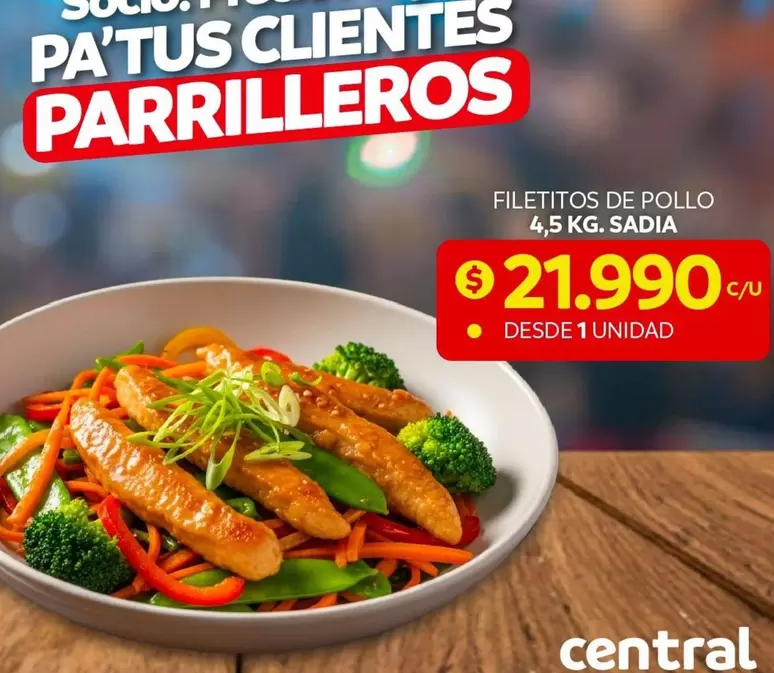 Sadia - Filetitos De Pollo