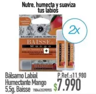 Balsamo Labial Humectante Mango