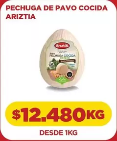 Ariztía - Pechuga De Pavo Cocida