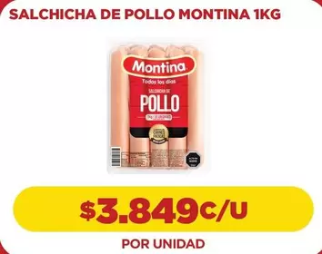 Montina - Salchicha De Pollo