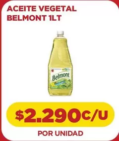 Belmont - Aceite Vegetal 1Lt