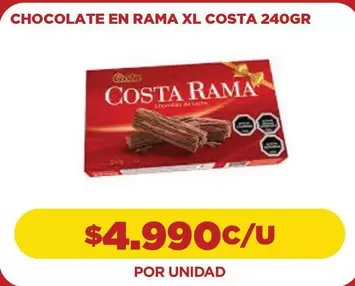 Costa - Chocolate En Rama Xl