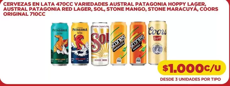 Austral - Cervezas En Lata