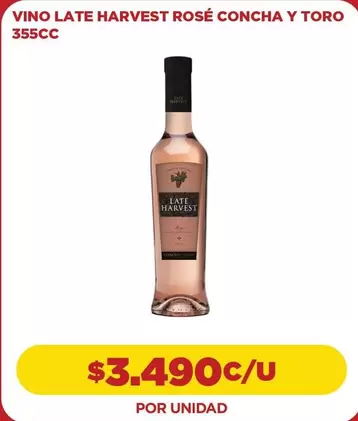 Late Harvest - Vino  Rosé Concha Y Toro