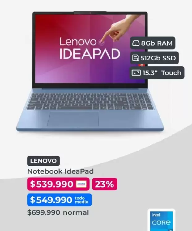 Lenovo - Notebook Ideapad