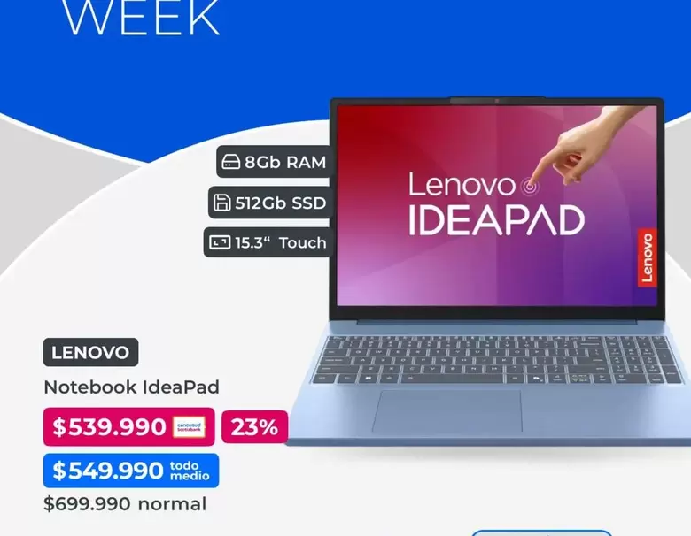 Lenovo - Notebook Ideapad