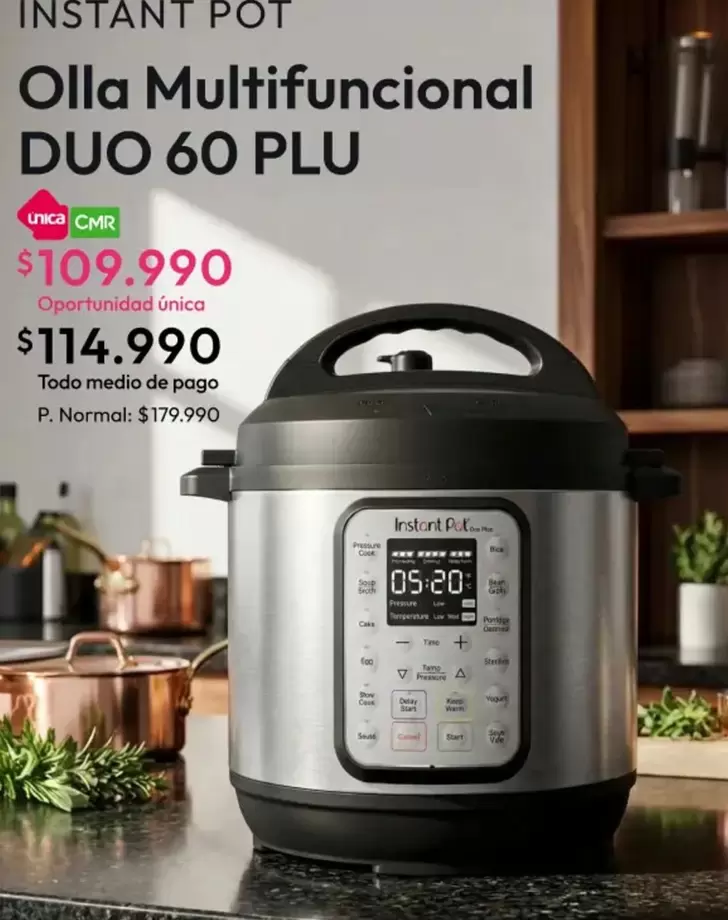 Duo - Olla Multifuncional  60 Plu