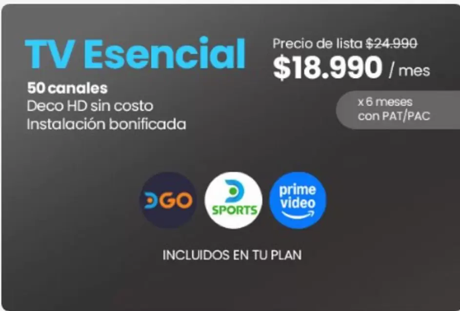 Essencial - Tv 50 Canales