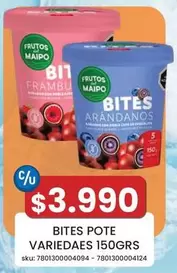 Frutos del Maipo - Bites Pote Variedaes