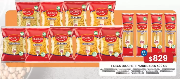 Lucchetti - Liucheti Variedad