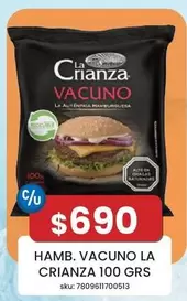 La Crianza - Hamb. Vacuno