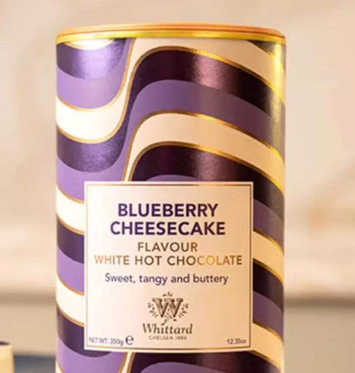 Blueberry Cheesecake Flavour White Hot Chocolate 12 pack