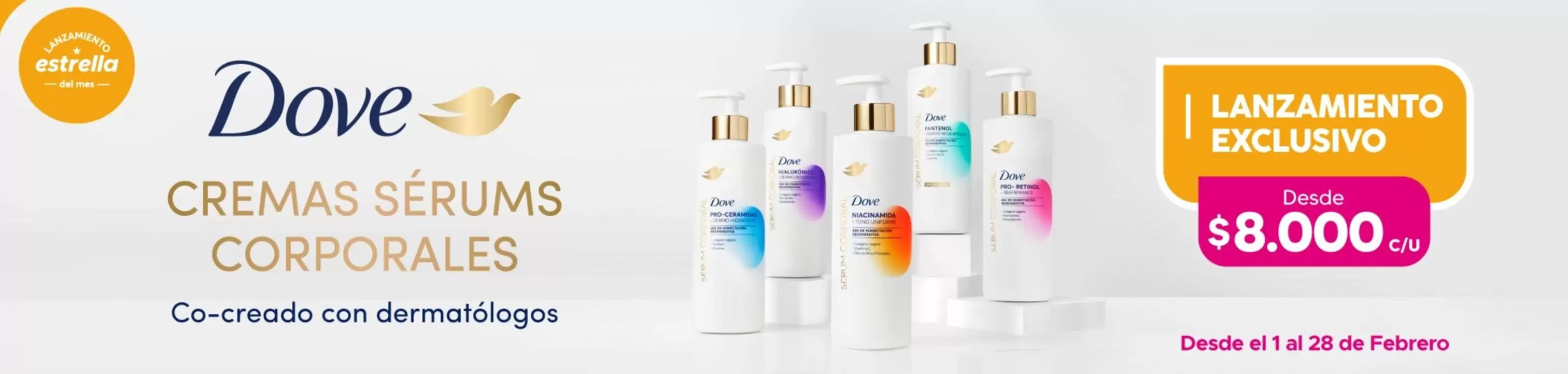 Dove - Cremas Sérums Corporales