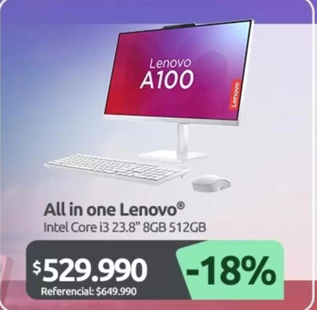 Lenovo - All In One A100