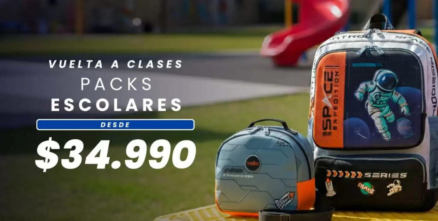 Más - Packs Escolares