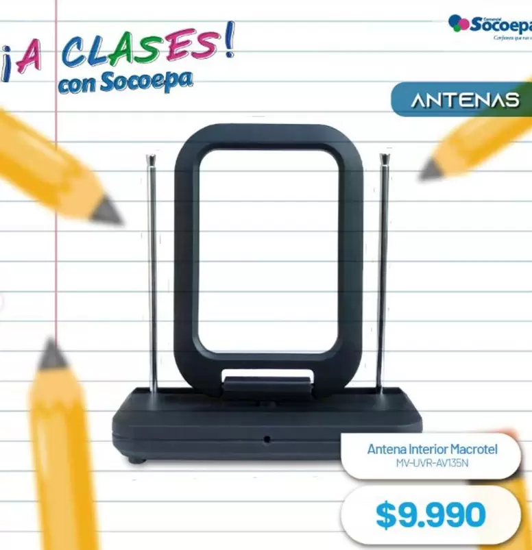 Antenas Interior Macrotel