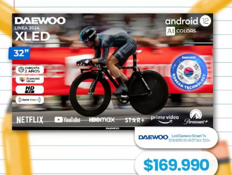 Daewoo - Linea 2024 Xled 32"