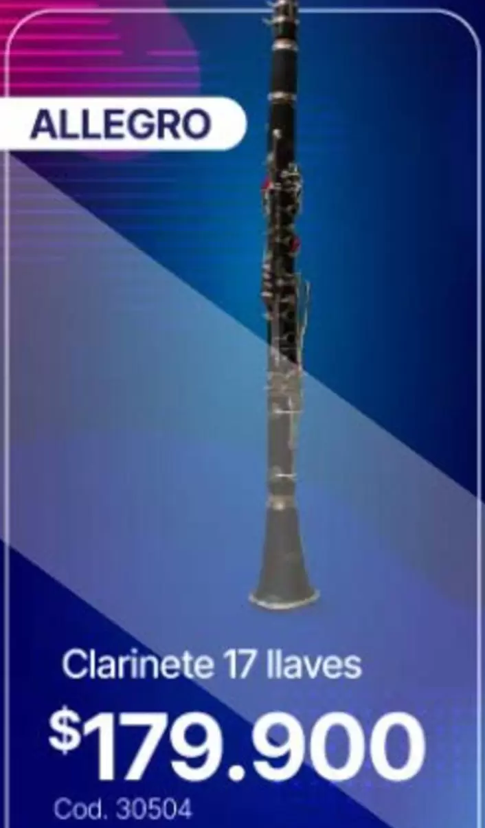 Clarinete 17 Llaves
