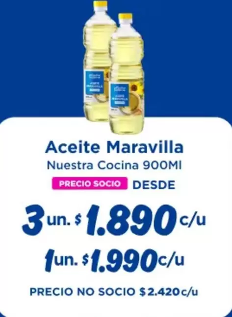 Maravilla - Aceite