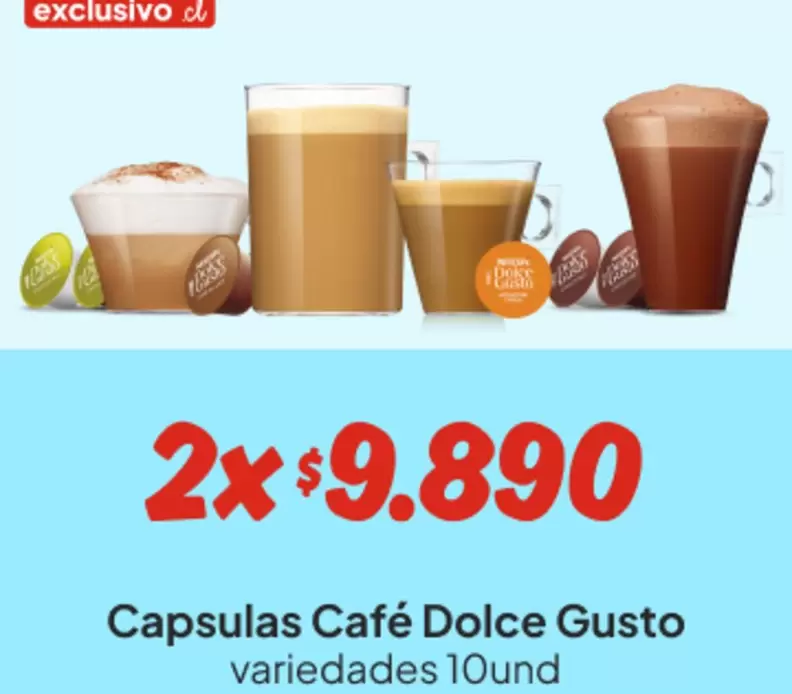 Dolce Gusto - Capsulas Cafe
